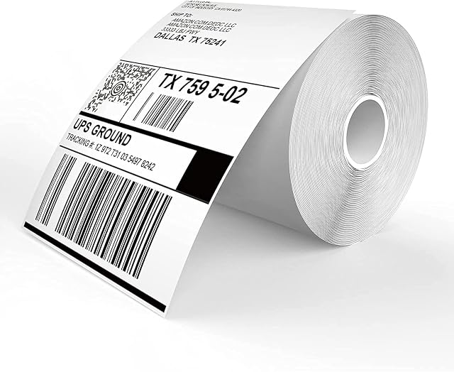 Comer 700 PCS Shipping Label 4x6 Direct Thermal Labels for UPS USPS (2 Rolls)