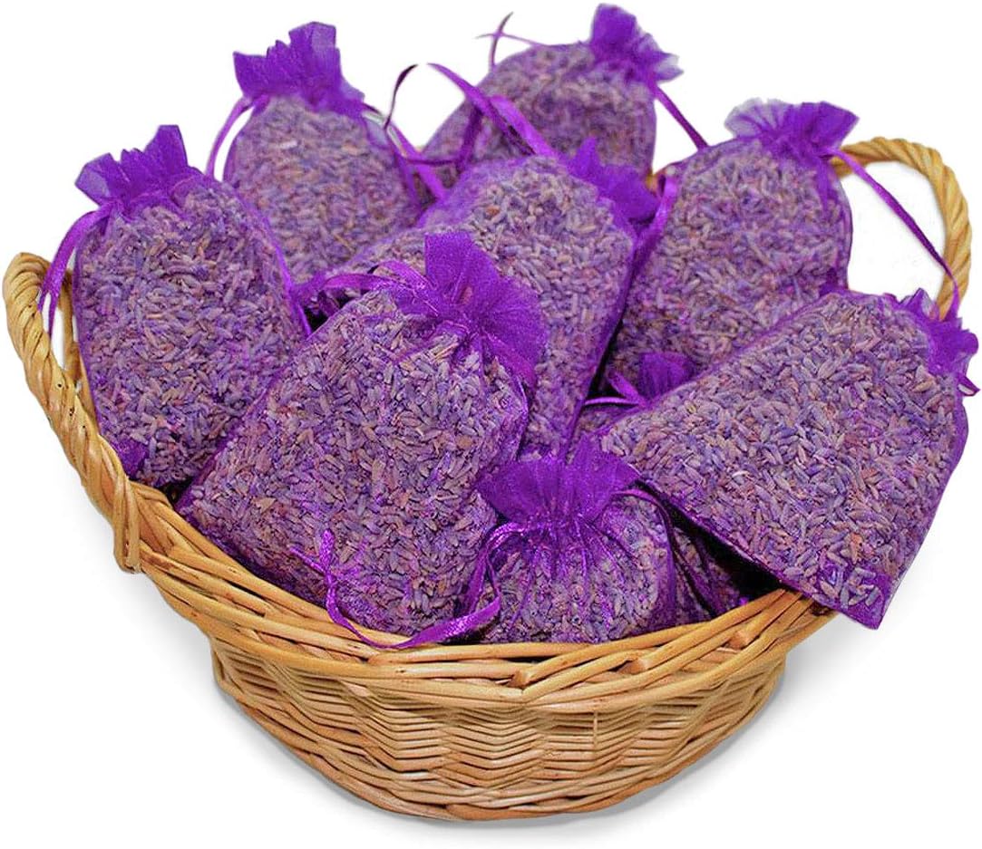 20x Lavendelsäckchen Natürlich - Duftsäckchen Gegen Motten & Für Besseren Schlaf