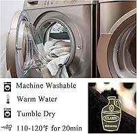 Vista 2 de SOLARON Manta de visón coreano azul marino sólido Queen