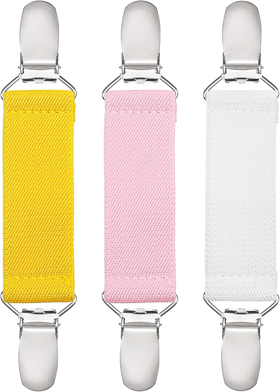 uxcell Dress Cinch Clips Sweater Clips Shawl Cardigan Collar Clips Scarf Clip Elastic Dress Clips Back Cinch for Women