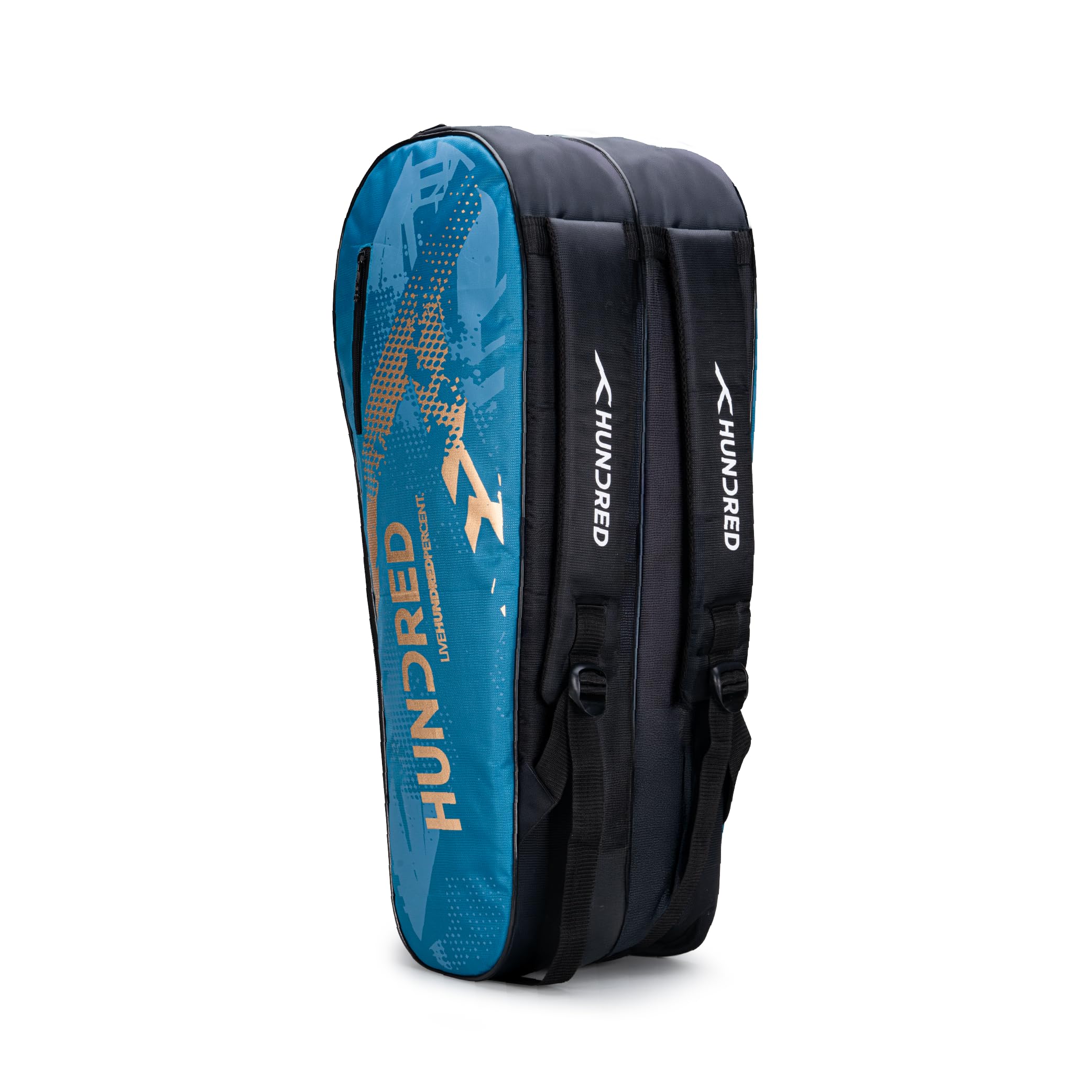 Hundred Sonic Pack Kit Bag | Spacious Badminton Racket Bag with Dual Large Compartments for Rackets, Shoes & Gear – Ideal for Sports, Gym & Travel | Unisex Design-image-21