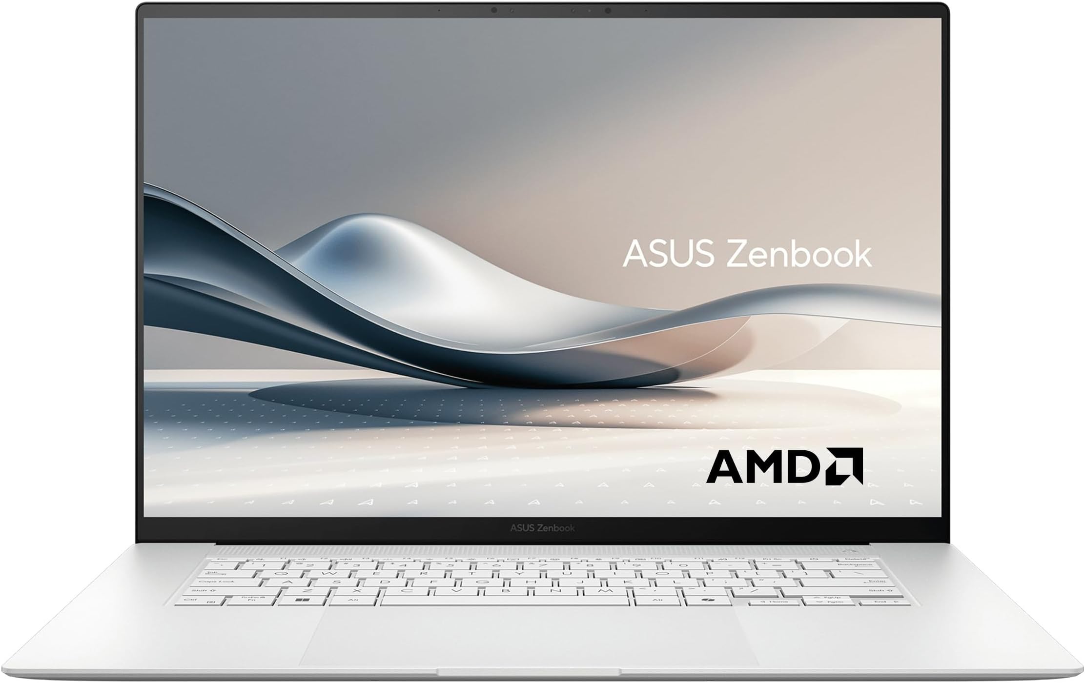 Zenbook S 16 OLED AI Laptop UM5606WA-RK233W /AMD Ryzen AI R9-HX370 Upto 5.1GHz/32GB RAM/2TB SSD/16 Inch 3K(2880x1800) OLED 120Hz/Windows 11 Home with Copilot Key -Scandinavian White