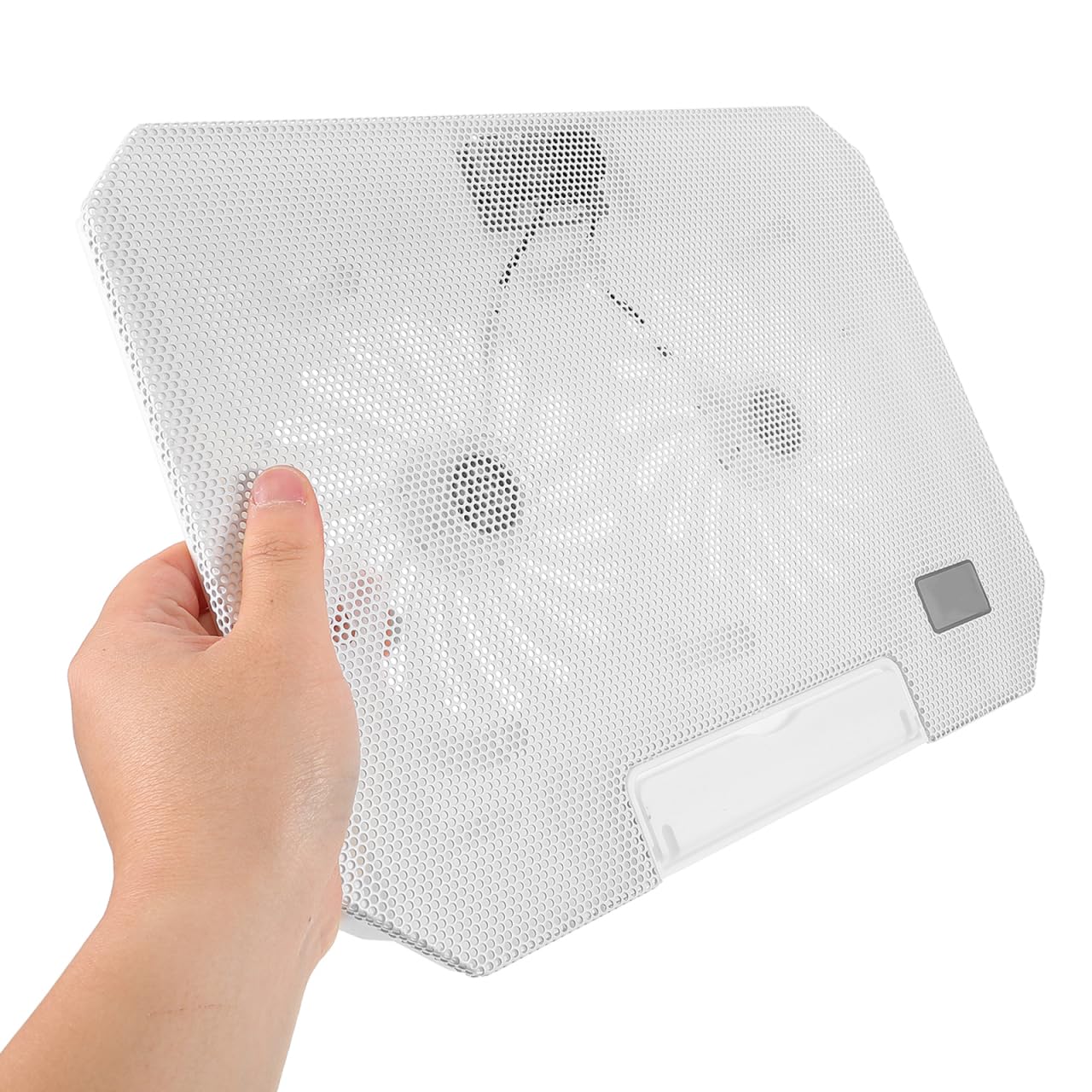 Operitacx Tapis De Refroidissement pour Ordinateur Portable avec Ventilateurs Silencieux Et Hauteurs Réglables Support De Refroidissement pour Ordinateurs