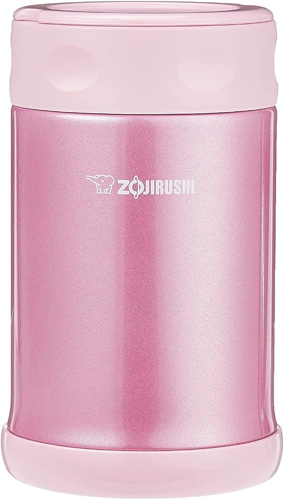 Zojirushi SW-EAE50PS Stainless Steel Food Jar 16.9 -Ounce/0.5-Liter Shiny Pink by Zojirushi