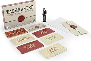 Ginger Fox Taskmaster The Expansion Pack – Compete With Family & Friends in Ludicrous Tasks to be Crowned Taskmaster Champion - All New Tasks - 10 Video Tasks with Alex Horne Games