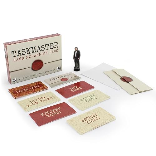 Ginger Fox Taskmaster Expansion Pack Card Game - Includes 40 Hilariously Ludicrous Tasks to Complete Set By Alex Horne