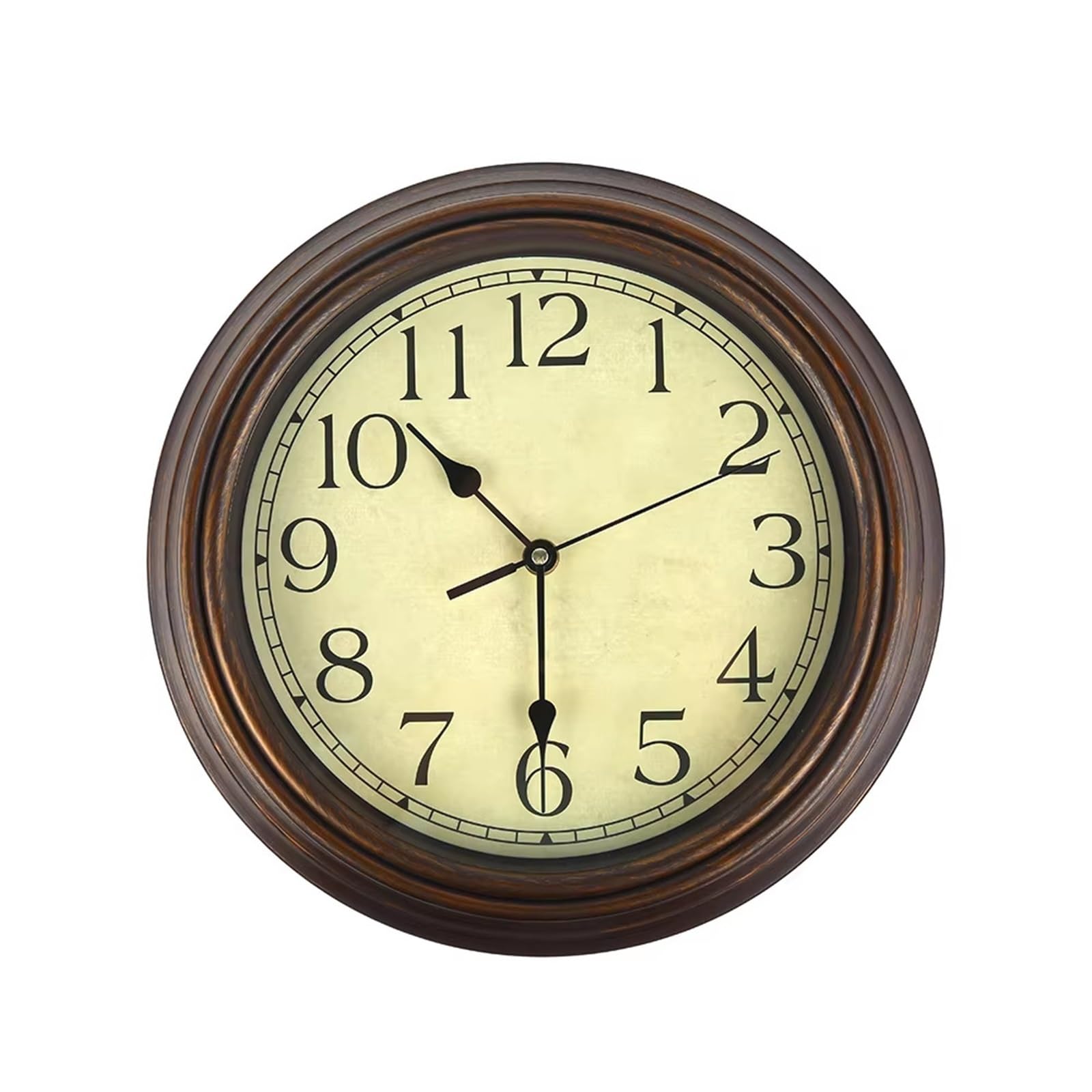 BDFJEDS Wall Clock Wall Clock Large With Retro Mechanism Non Ticking Classic Silent For Living Room Kitchen Decor