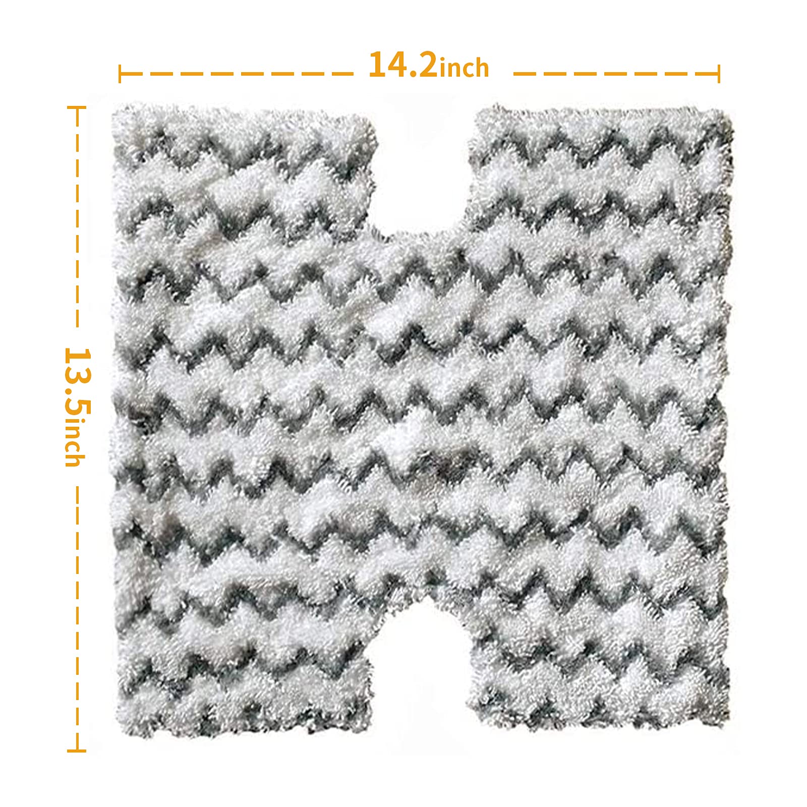 ANTOBLE Lot de 4 coussinets de rechange pour nettoyeur vapeur Shark S6003UK S6003UK S3973D, S6002, S5003D, S5002, S3973WM