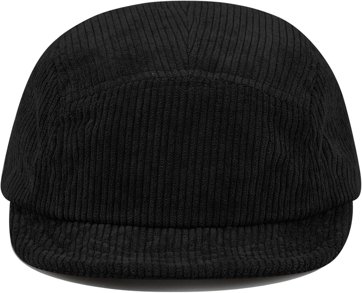 CLAPE Corduroy 5 Panel Hat, Lightweight Breathable Adjustable Soft Flat Brim Baseball Cap Trucker Hat for Outdoor Adventures - Image 8