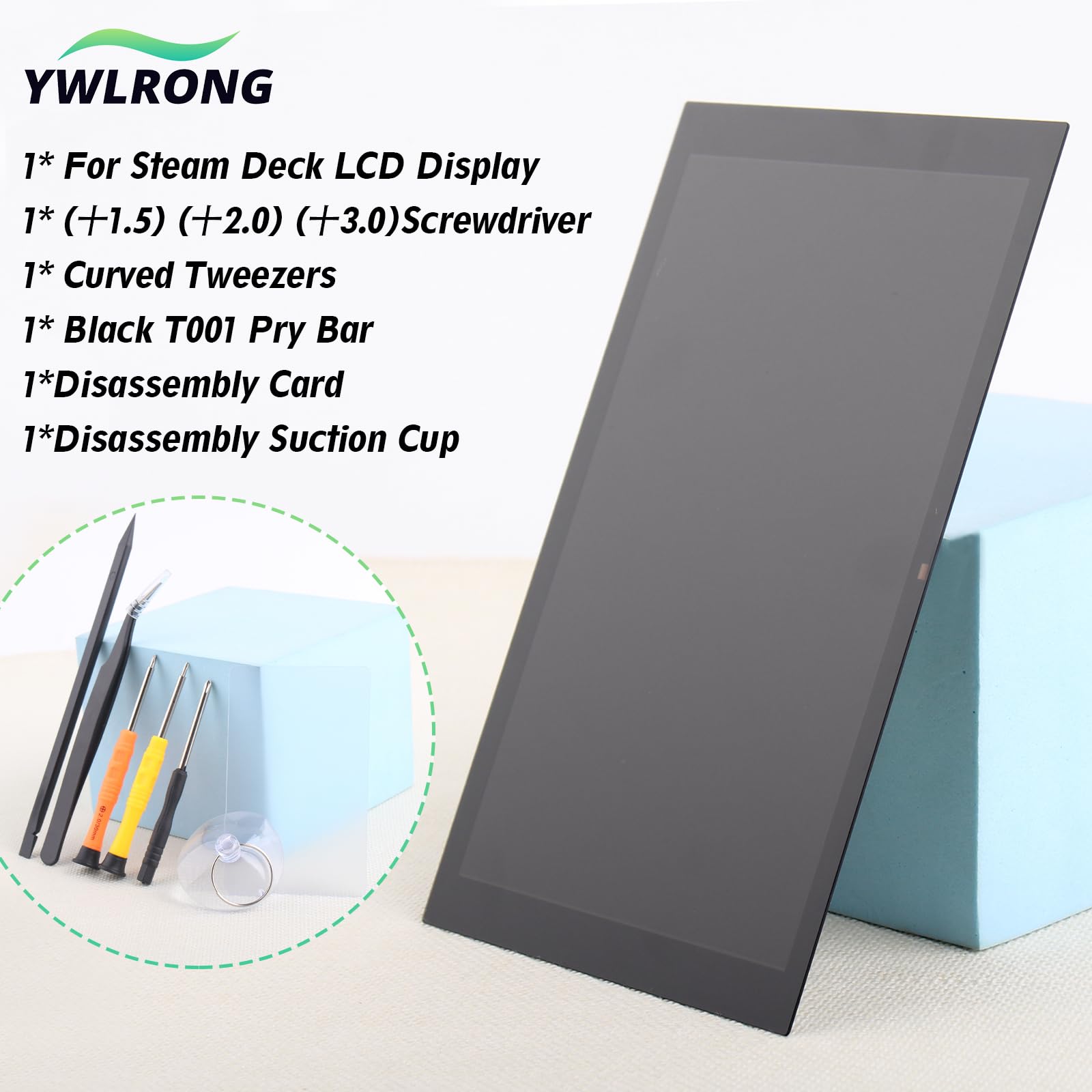 Amazon.com: YWLRONG for Steam Deck Screen Repair Replacement