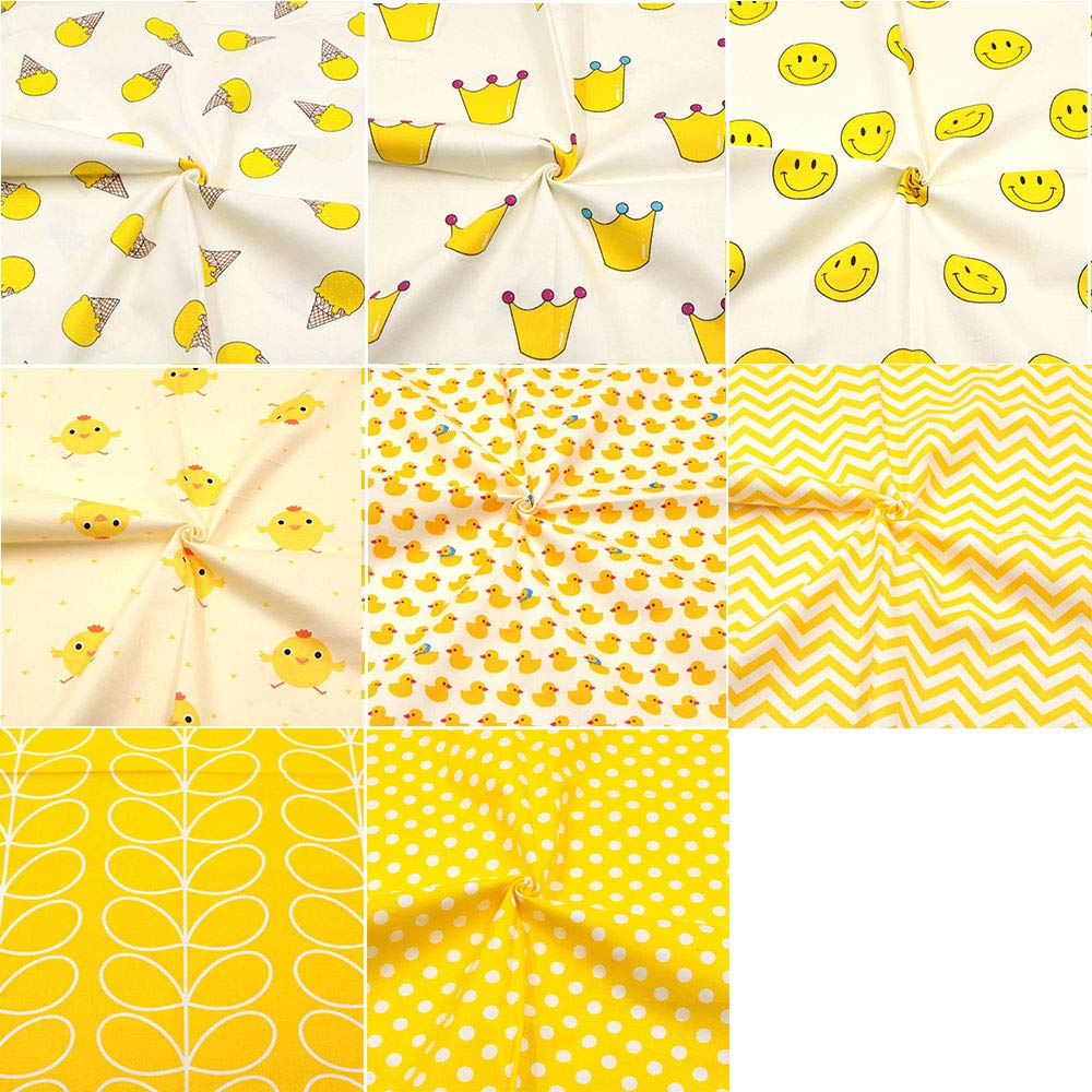 Baumwollstoffe Mit Tiermotiven – 6 Stück, Je 40x50 Cm, Für Patchwork, Quilten Und Nähen