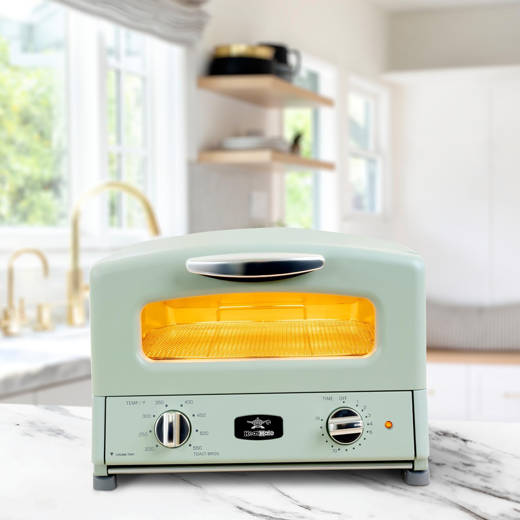 Amazon.com: HeatMate Graphite Heating Technology Pop-Up Toaster w