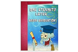 Spongebob 2024 Graduation Card: A Hilarious Congrats Grad Card for College Grads
