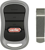 Vista 4 de Genie authentic G3T-R 3-button Intellicode garage door opener remote with, works only on Genie openers, single pack