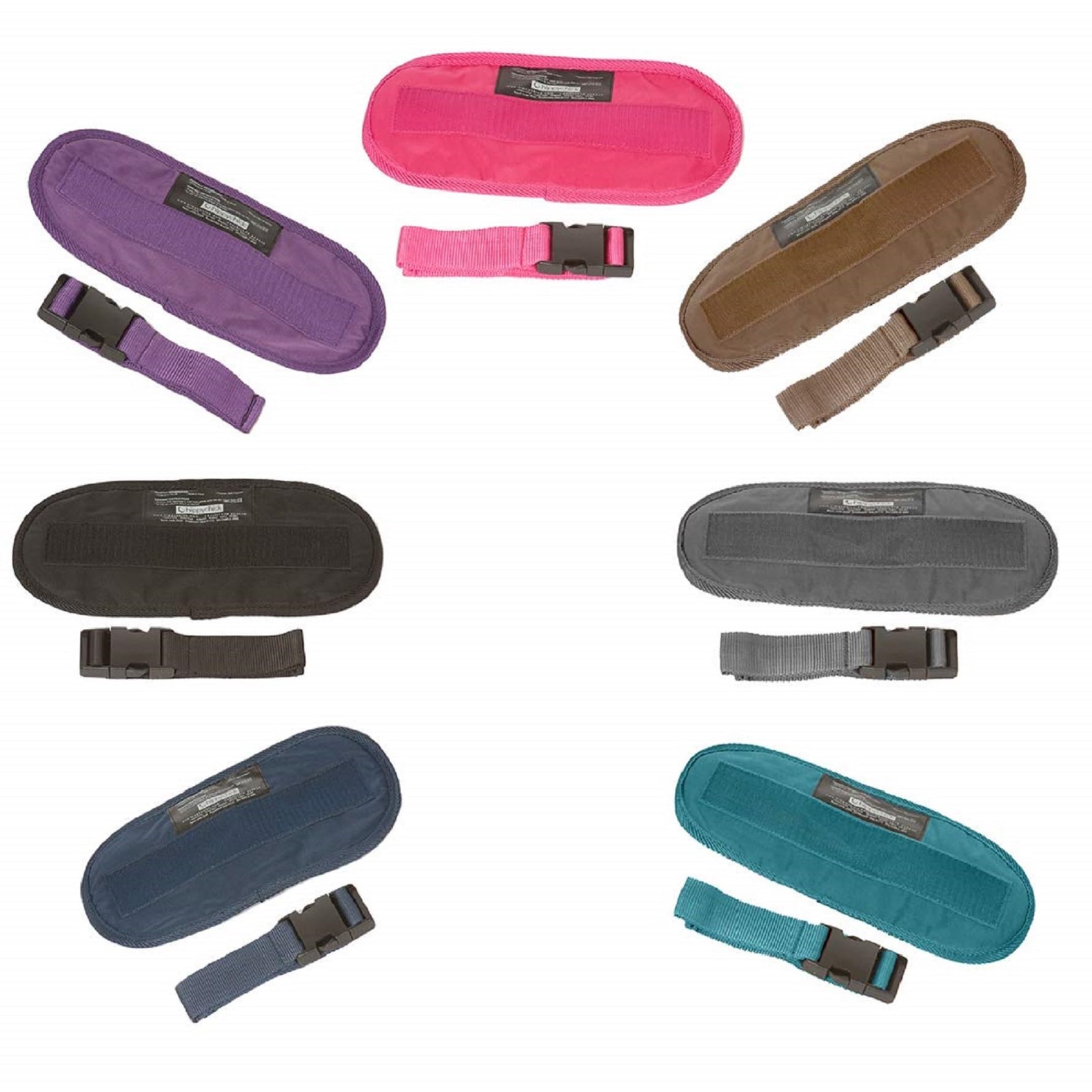 Hippychick Cintura di estensione per marsupio per hipseat | Fornisce una portata extra di 15 cm per un maggiore comfort (grigio scuro)