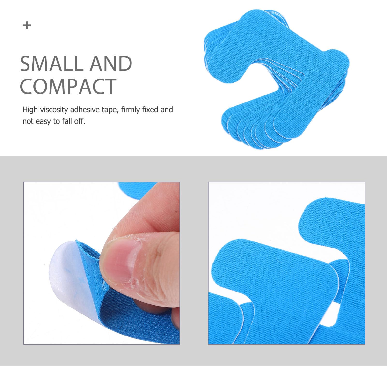 IWOWHERO 10pcs Finger Bowling Tapes Stretchy Athletic Tape Anti-friction Thumb Patch Elastic Thumb Patch Tumb Patch Self Thumb Cover Patch for Sport Protecting Tape Patches