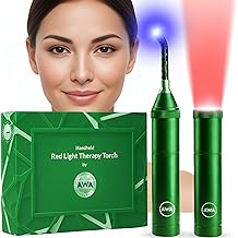 Red Light Therapy for Face, Red Light Therapy Wand - for Body Neck and Pain Relief, Multi-Wavelength LED Technology for Anti-Aging, Skin Redlight Infrared Facial Tools - LX-Handheld Torch FSA HSA