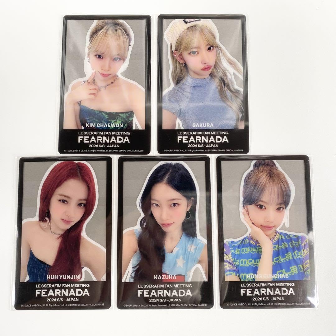 Amazon.co.jp: ルセラフィム ペンミ FEARNADA FC トレカ 5種 コンプ 