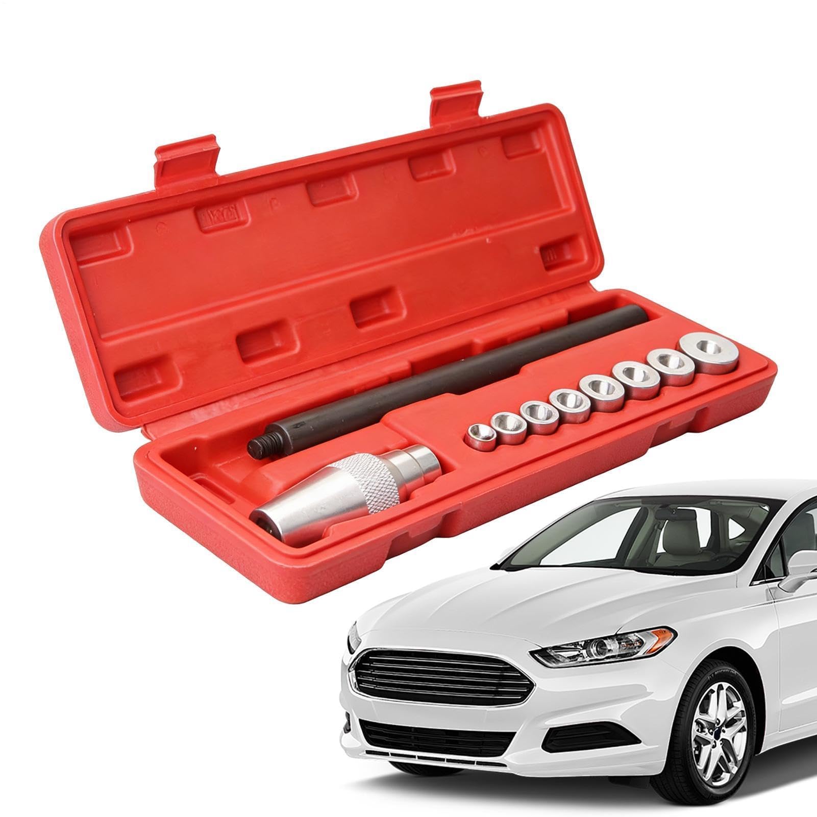 Muiltvoe Clutch Alignment Tool Set | 10-Pieces Metal Car Repair Set - Clutch Alignment Tool Kit,for Automotive Trailer RV Sedan Pickup Truck Tractor ATV