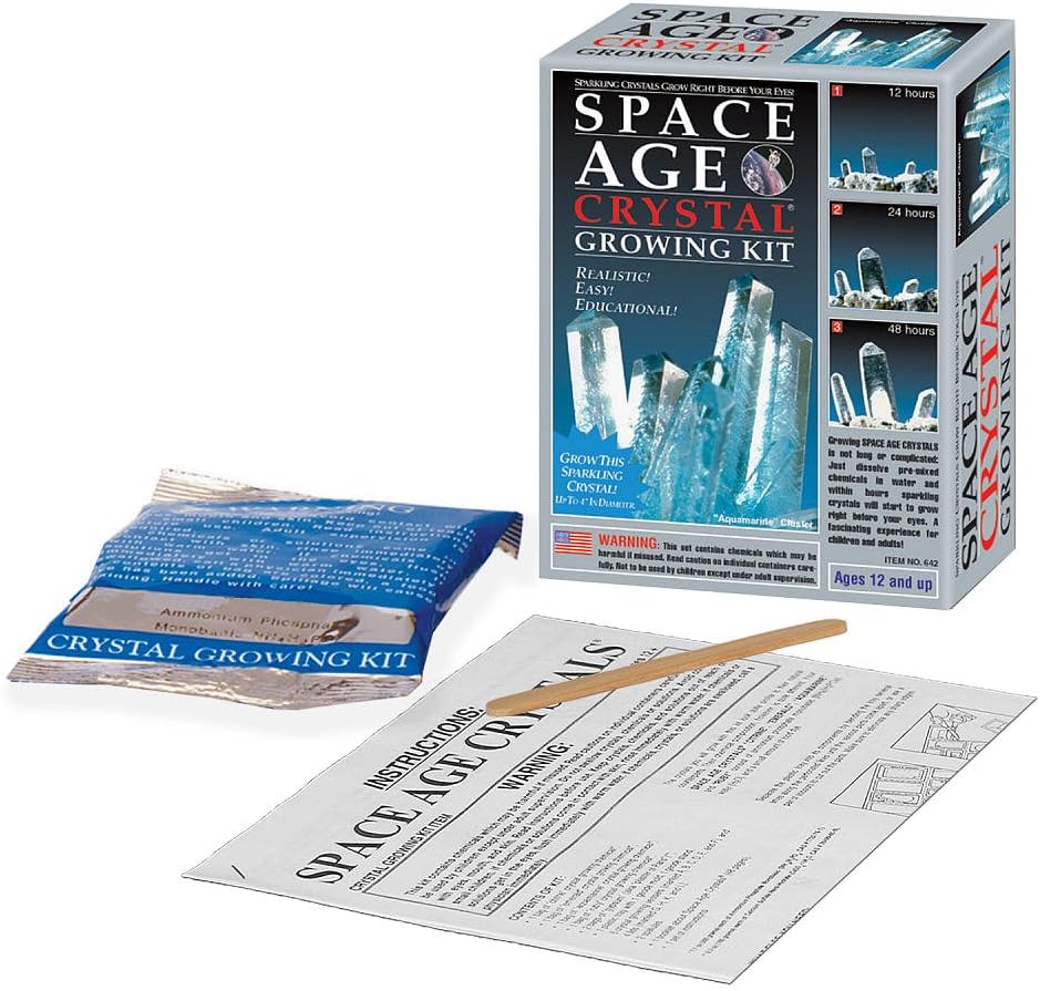 Grow Your Own Aquamarine-like Crystal Clusters