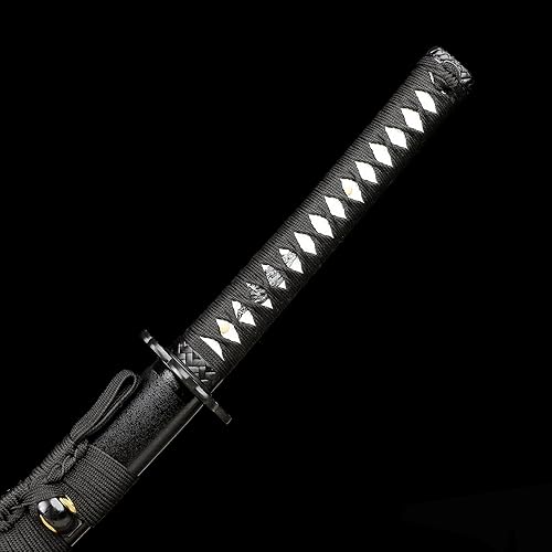 Miniatura 2 de CHENGYING Katana Sword,Real 41 Inch 3.42 Pound Full Tang White Japanese Samurai Sword CY-2022ABUA-1,We Provide a Variety Katanas,Perfect for Gifts