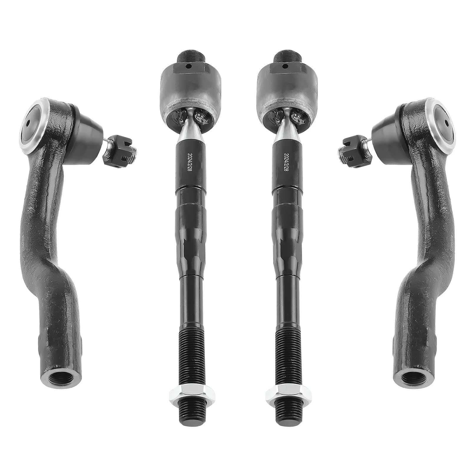 Brazo De SuspensióN Compatible Con Infiniti Para QX56 2004 2005 2006 2007 2008 2009 2010 Kit De Suspensión Brazos De Control Superior Inferior ES800031 ES800032