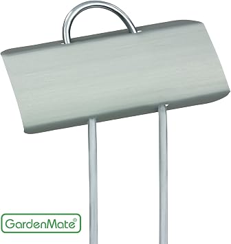 ملصقات نباتات معدنية صغيرة مقاومة للعوامل الجوية من GardenMate مكونة من 25 عبوة، ارتفاع 5 3/4، مساحة الملصق 7/8 x 2 1/2