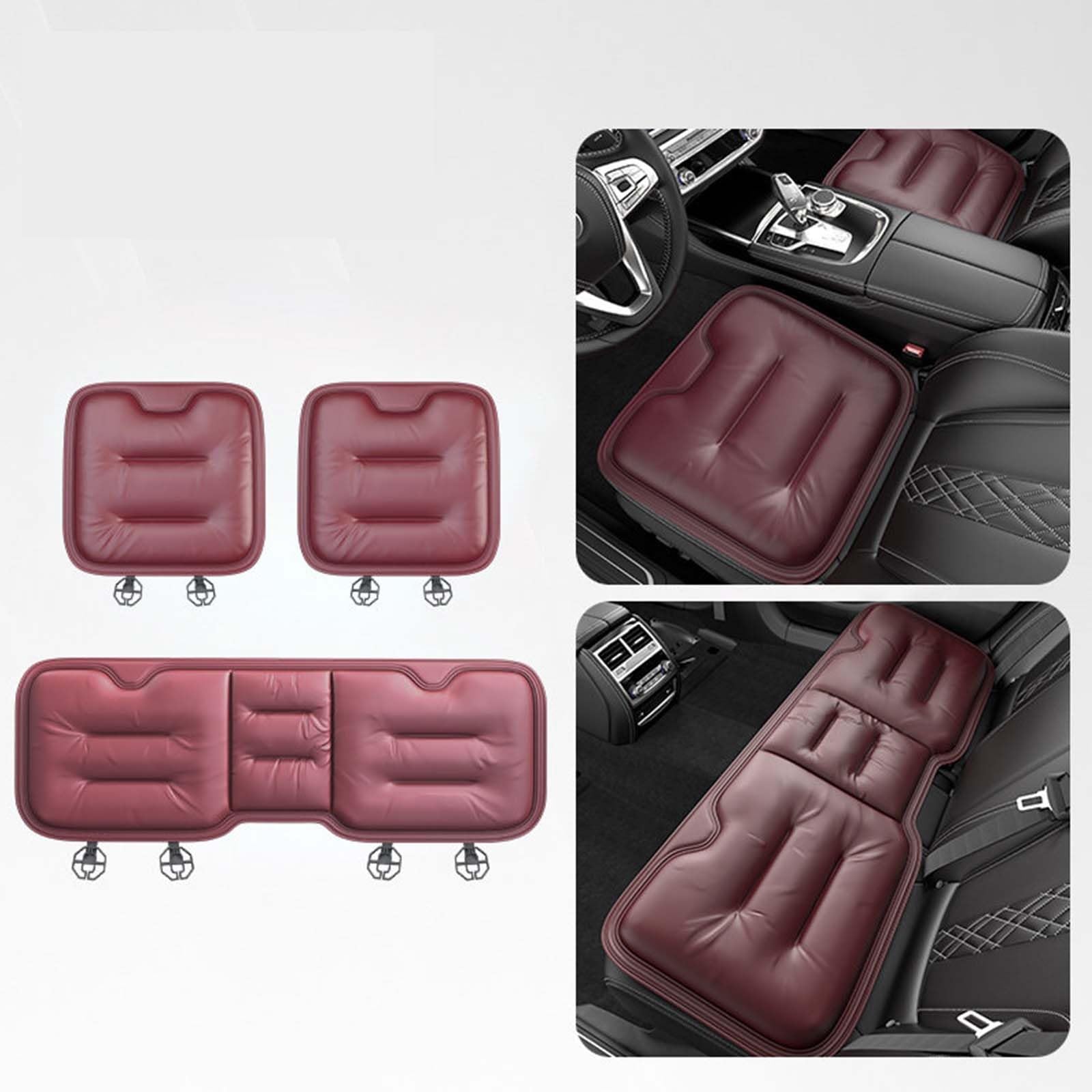 Cuscino Sedile Auto,Compatibile con Mercedes C-Class 2000-2026