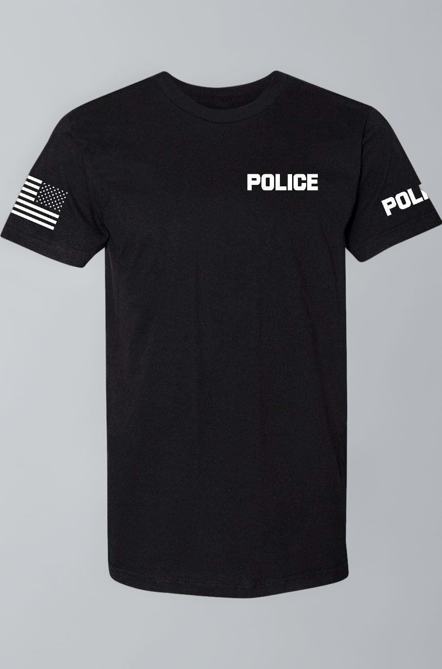 Promotion & Beyond Law Enforcement - Police EMS FBI Fire Rescue Sheriff K-9 Unisex Two-Sided T-Shirt