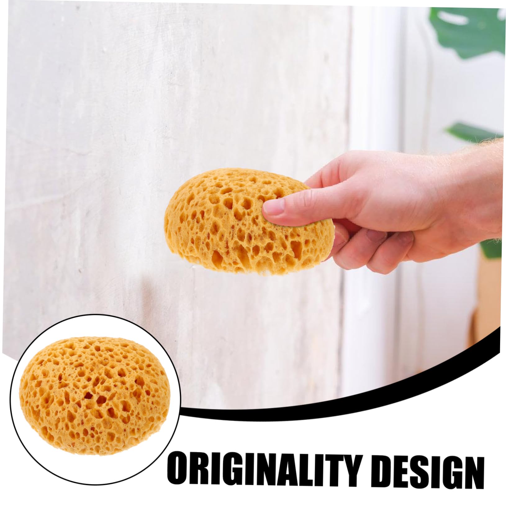 NULYLU Professional 2pcs Drywall Texture Sponge Ceiling Texture Sponge for Wall Repair