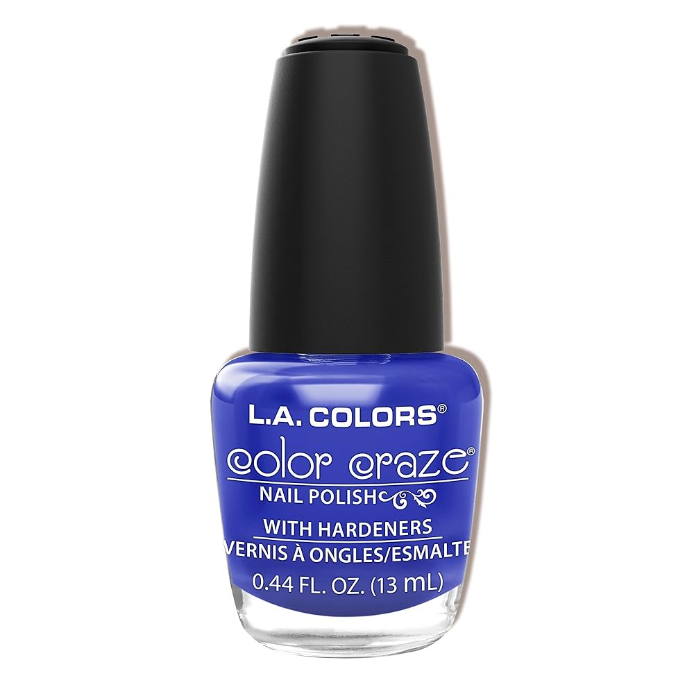 L.A. COLORS Color Craze Nail Polish, In a Flash CNP539