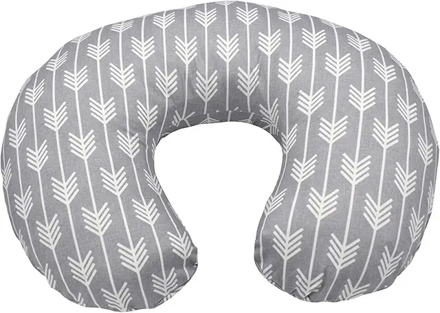 Soft U-Shaped Breastfeeding Pillow Cover - Machine Washable Cotton Case