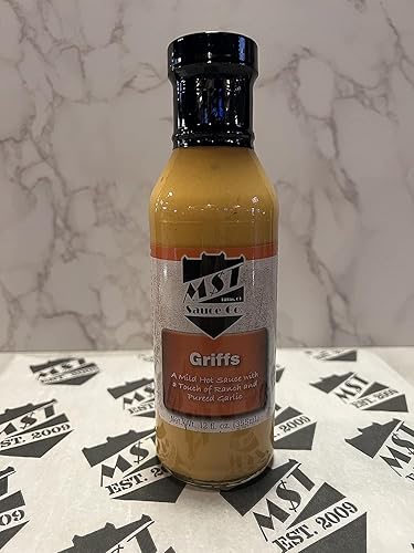 Miniatura 7 de MST Sauce Co. Paquete de 3 salsa de alitas de pollo, Parm de ajo cremoso, Parm de ajo caliente, Quemadura social, Griffs, Fusion Q, fregadero de