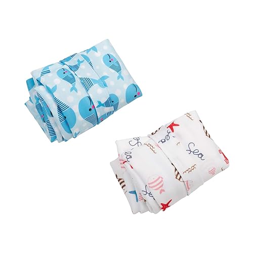 Miniatura 3 de ALVABABY 2 bolsas para pañales de tela húmedos y secos, impermeables, reutilizables, con dos bolsillos con cremallera, para viajes, playa, piscina,