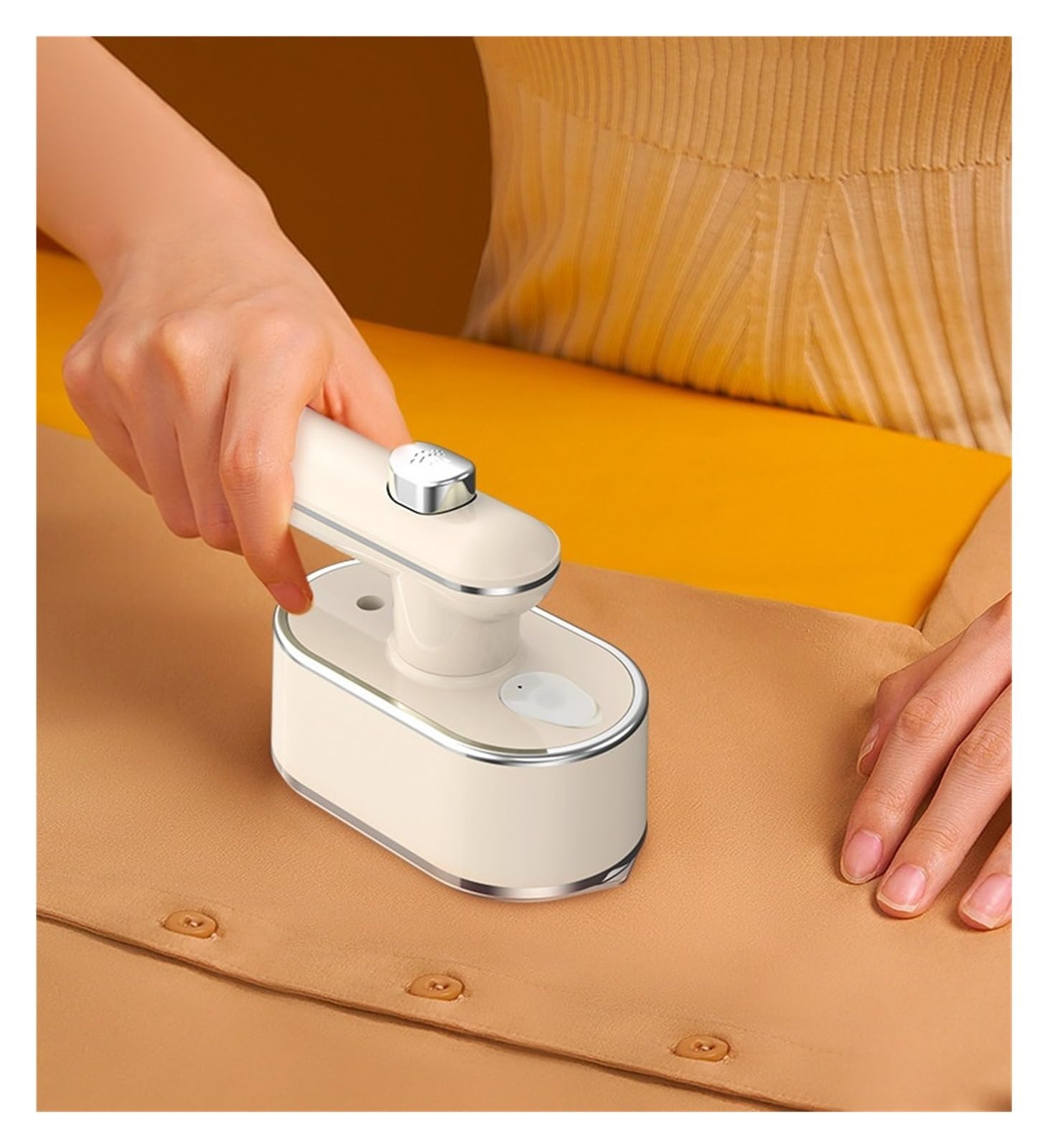 Ferro da stiro portatile, Abitacolo Portatile Vestiti Rotanti In Ferro Dual Uso Dry And Steam Stering Machine Per Viaggi Per Il Dormitorio Domestico,per viaggi in ufficio e a casa