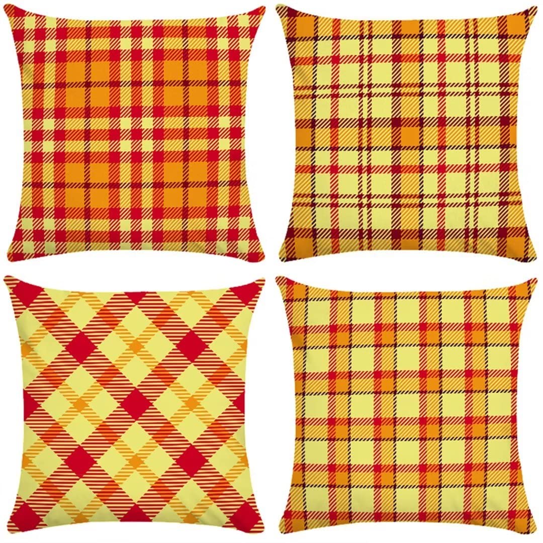 Lihan 4-delige kussensloop set in Scandinavische stijl