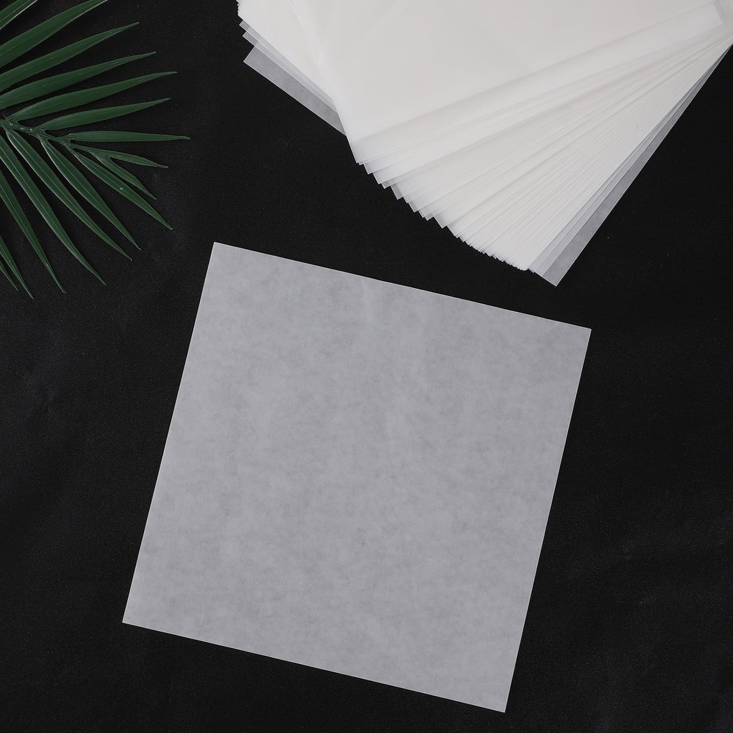 50 PCS Fuse Bead Ironing Paper, Square Iron on Paper Sheet Transparent Thermostability, Fuse Bead Iron Accessories for Beads Craft Making, 7.1 X 7.1 Inch