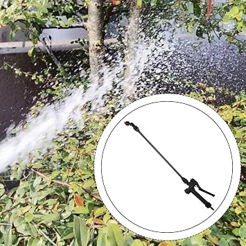 Backpack Sprayer Component Wand with Lockable Trigger and Comfort Grip for Crop Care Ground Maintenance