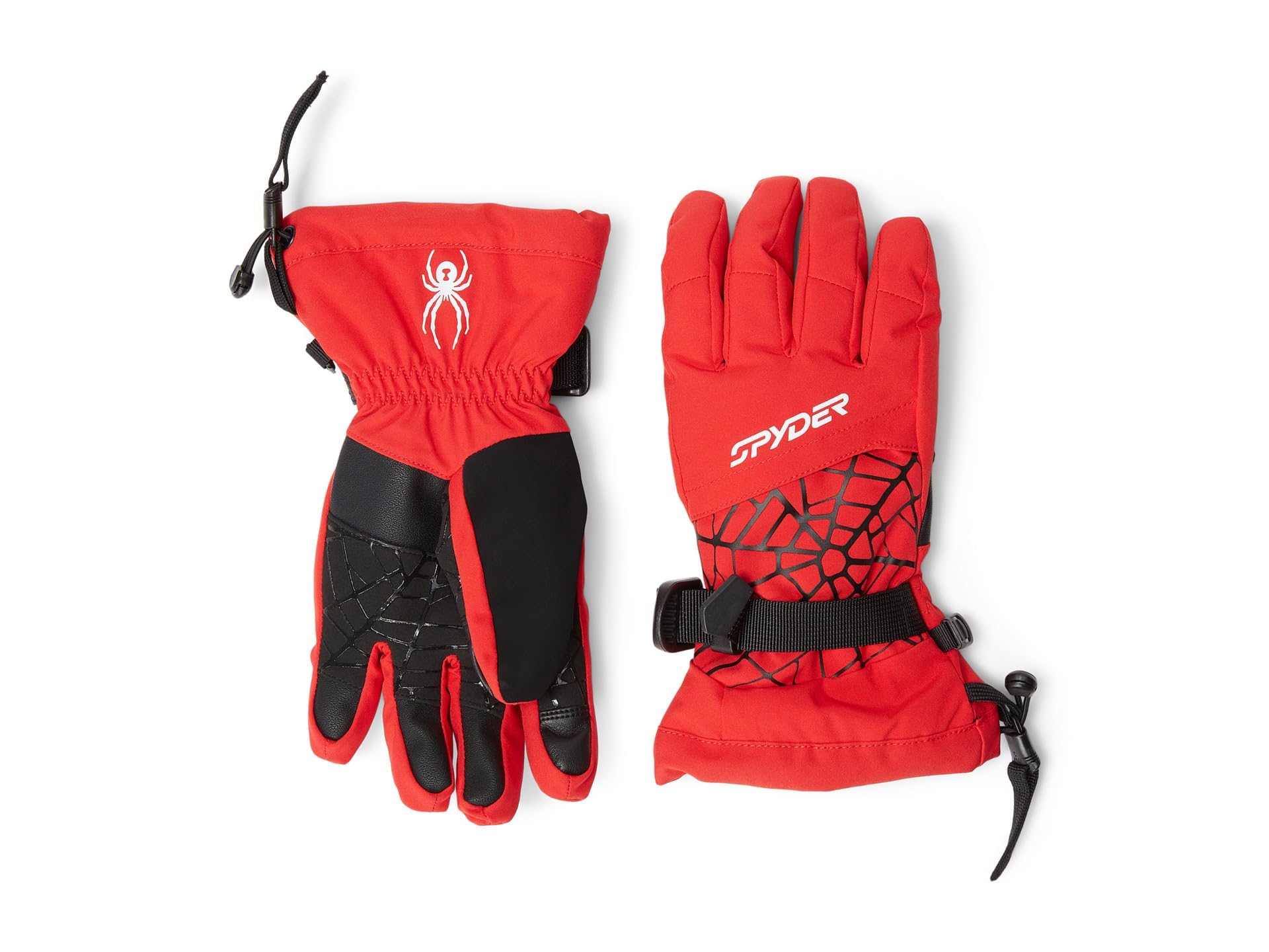 Spyder OVERWEB GLOVES, Boy's, RED, M