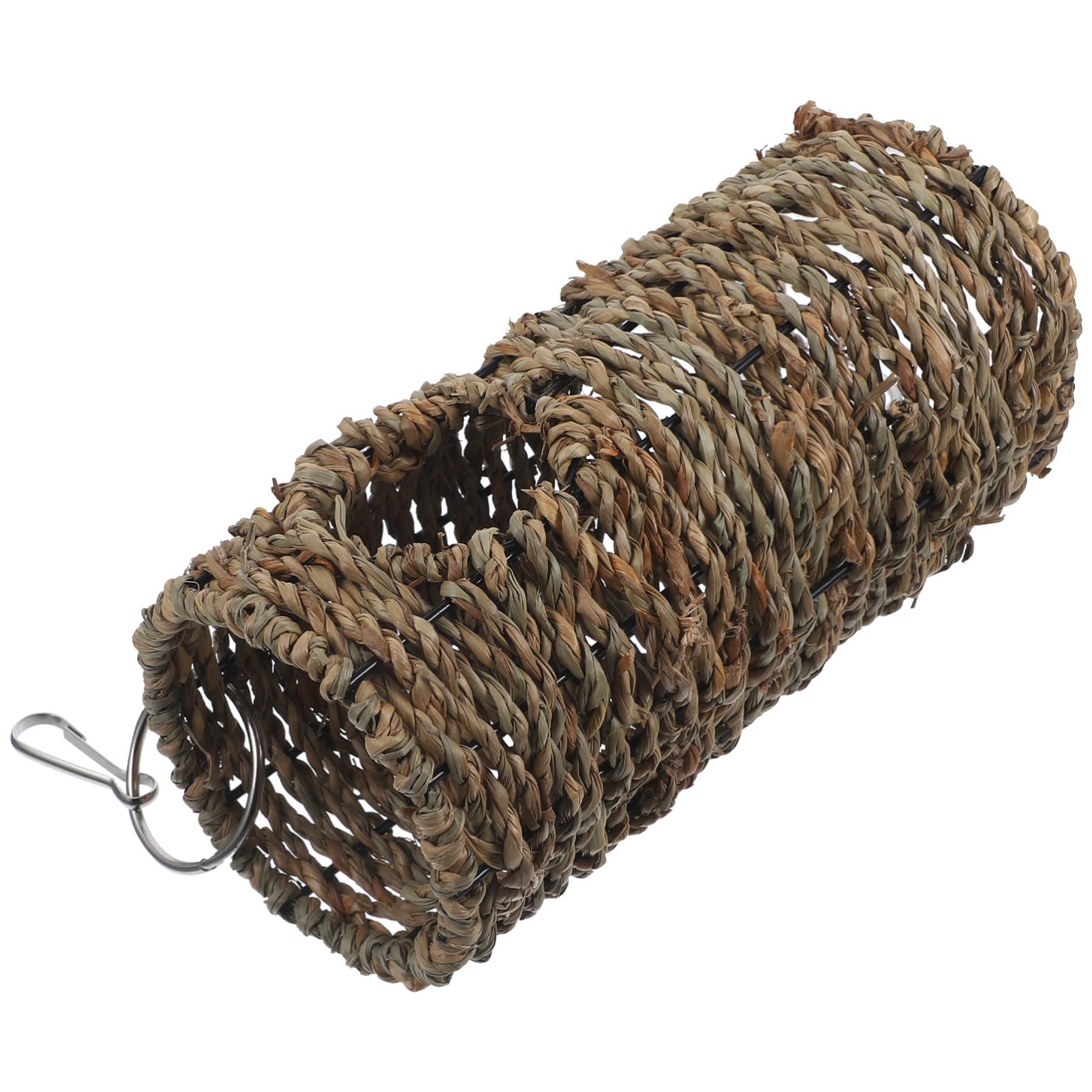 HEMOTON 1Set Suspending Parrot Swing Wear Resistant Straw Bird Accessory for Cage Chewing and Playing Fun for Parrots and Pets Creates Joyful Atmosphere