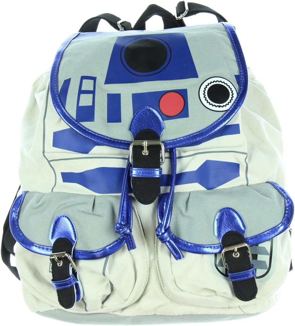 Star Wars R2D2 Knapsack Backpack 14 x 17in Kids' Backpacks