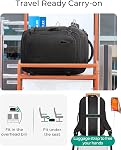 BAGSMART Travel College Backpack Laptop Backpack Women Airplane Approved