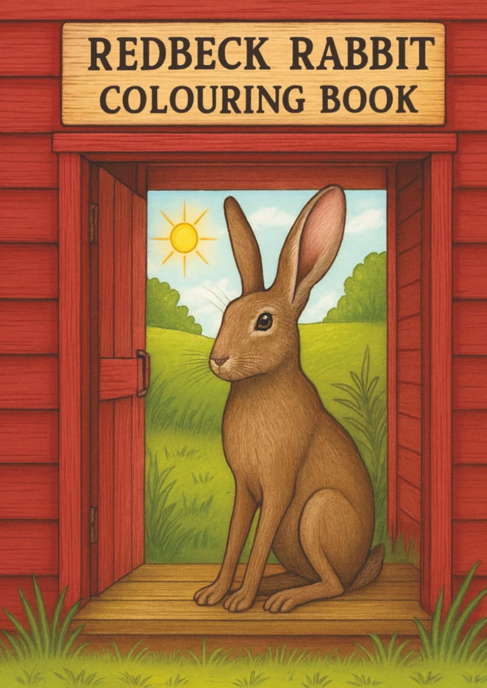 Redbeck Rabbit Colouring Book (Redbeck Colouring Books)