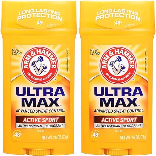 Vista 10 de Arm & Hammer Ultramax Invisible Solid Powder Antitranspirante y desodorante fresco, 2.6 onzas, paquete de 2