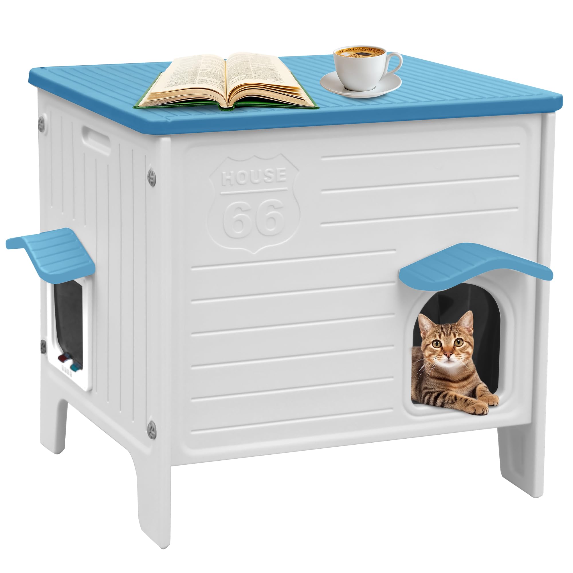 Rockever Insulated Outdoor Cat House