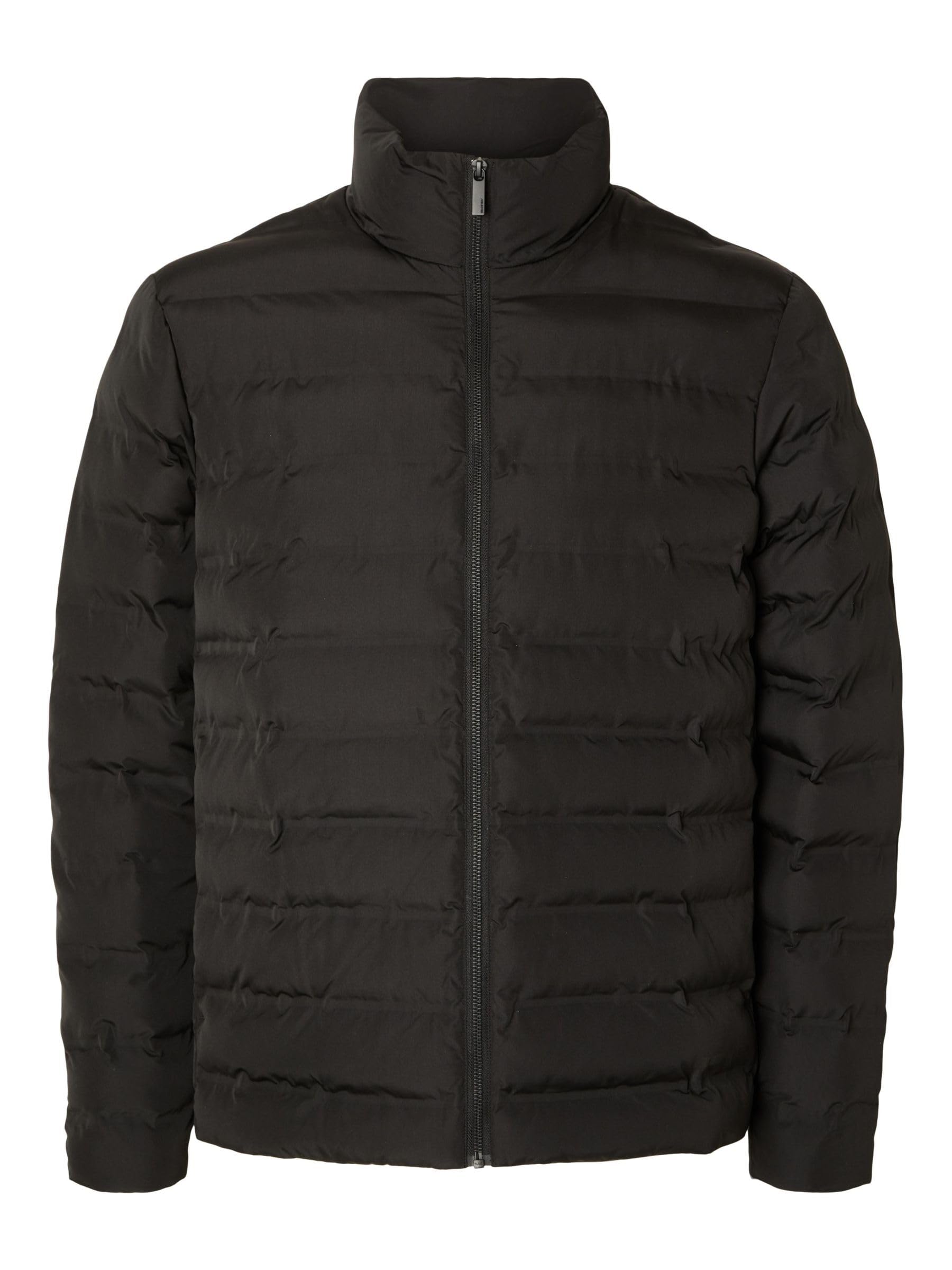 SELETED HOMME Slhbarry Men's Quilted Jacket Noos Quilted Jacket, Stretch Limo, M