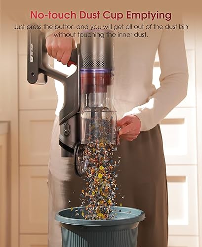 Miniatura 9 de UNINELL HOME Cordless Vacuum Cleaner, 50000Pa 580W 70Mins Vacuum Cleaners for Home,Anti-Tangle Stick Vacuum Self-Standing, Handheld Vacuum