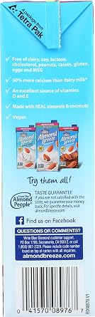 Blue Diamond Dairy, Almond Coconut Milk Unsweetened, 32 Fl Oz