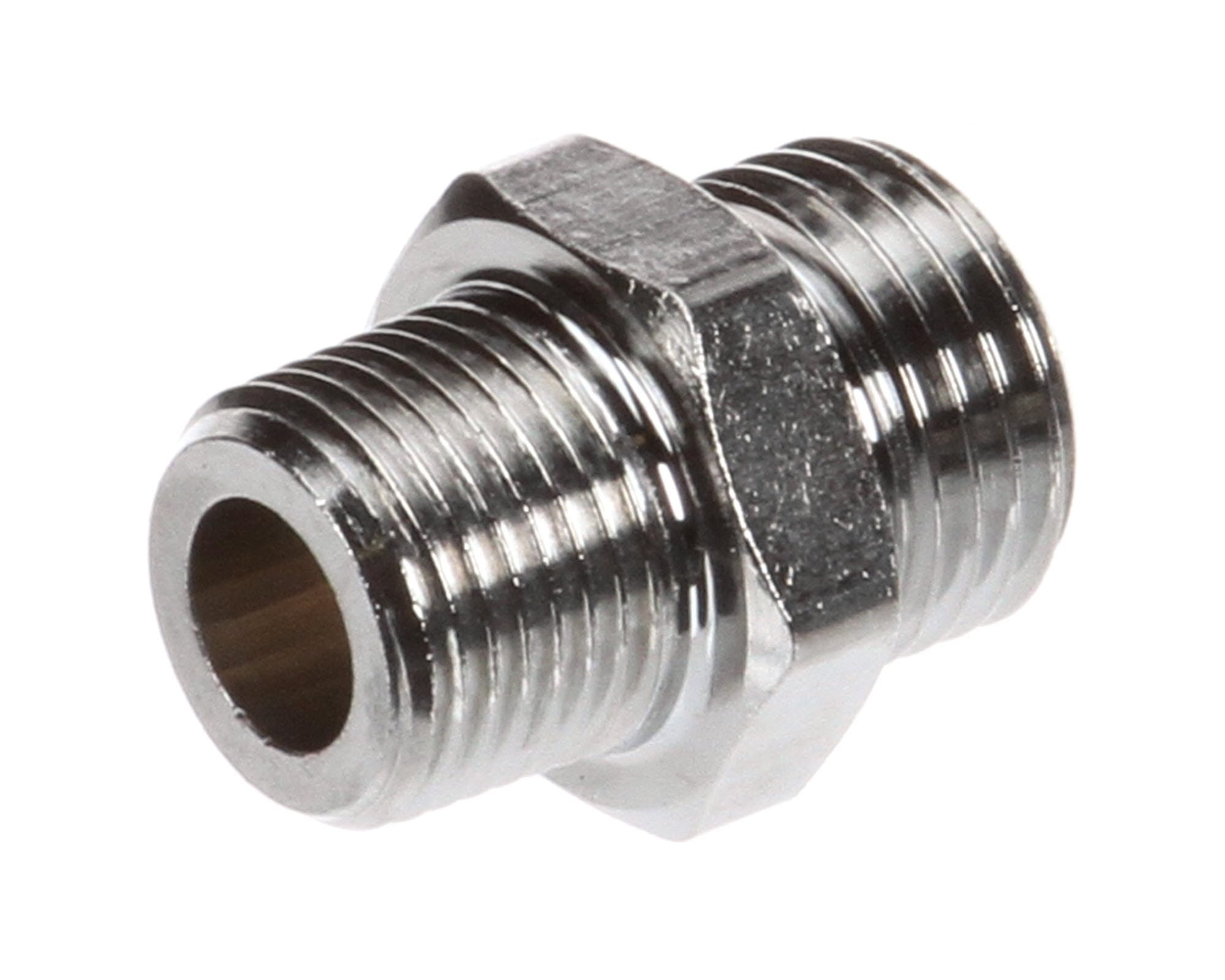 T&S Brass 053A Adapter: 3/8-Inch Npt Male X 3/4-14Un Male (Plated)