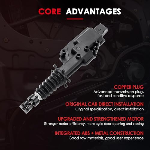 Miniatura 2 de CCIYU Actuador de bloqueo de puerta delanterotrasero derecho del pasajerolado izquierdo del conductor compatible con Ford Taurus 1996-1998, para